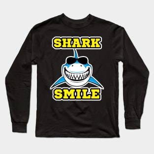 Shark smile Long Sleeve T-Shirt